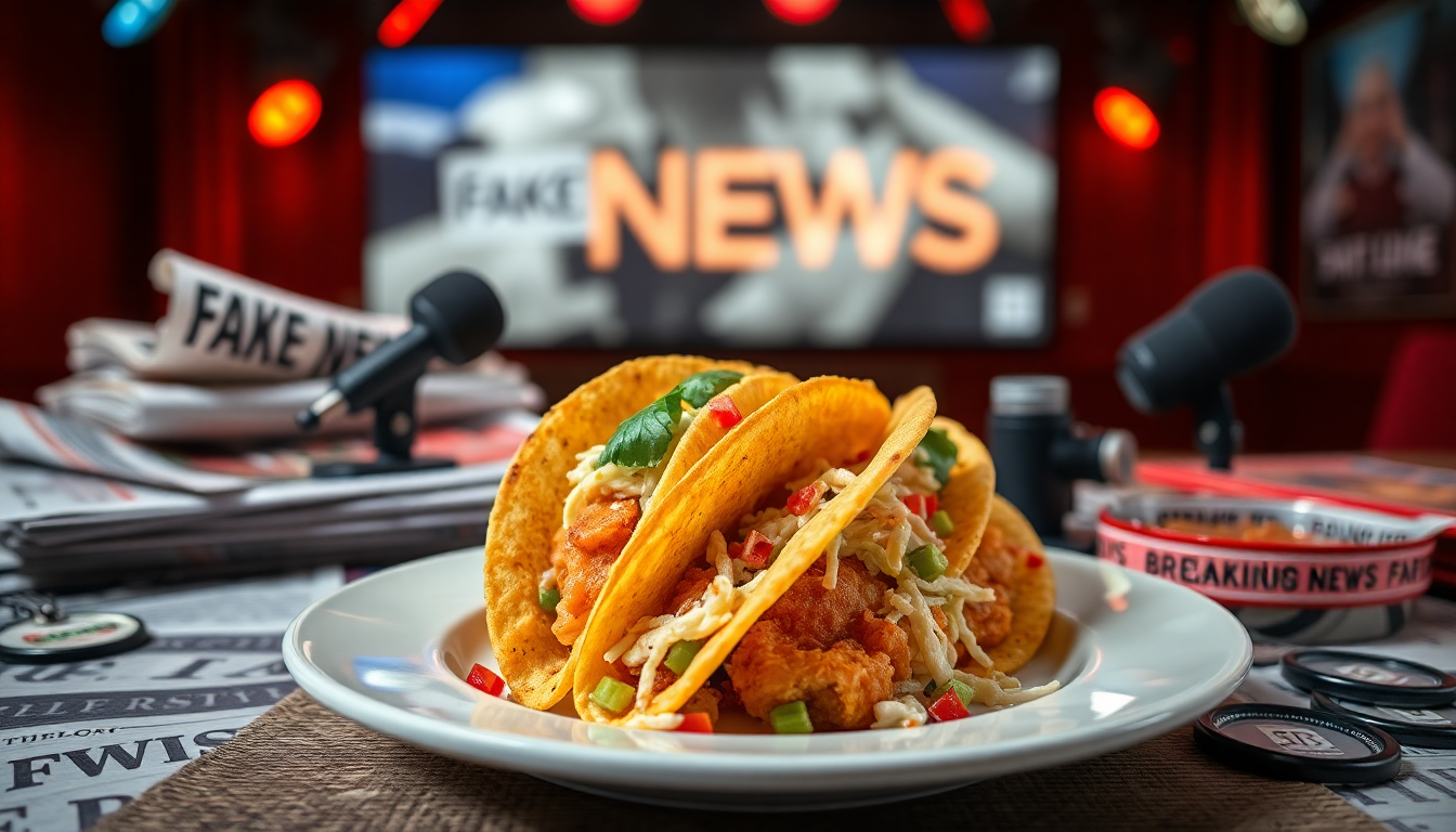Fake News Fish Tacos